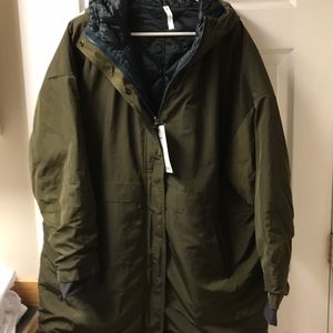 Athleta Vortex Reversible Down Jacket